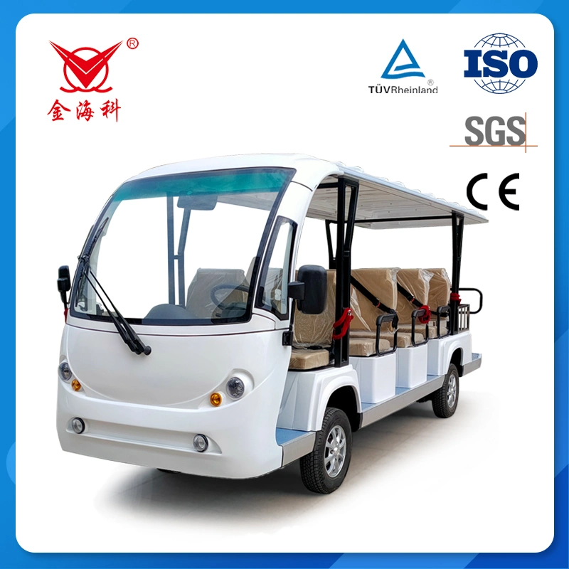 CE Certification 11 Passager Electric Resort Car /Sightseeing Bus/Tourist Electric Car