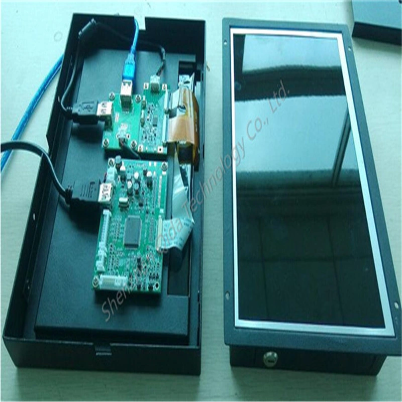 USB VGA HDMI 8inch 8'' 8 Inch Touch Screen Touchscreen LCD Monitor with NFC Camera Printer Fingerprint