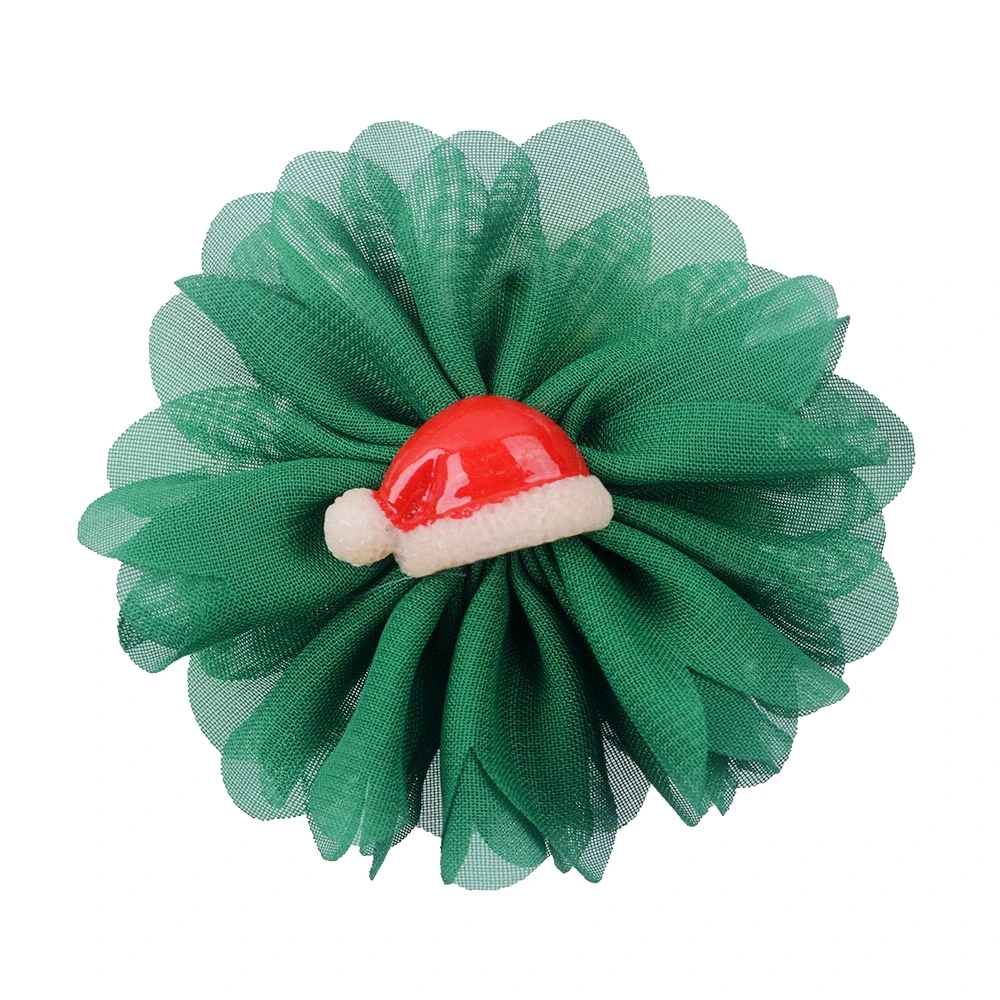 O Natal Series Fabric Flower bricolage Acessórios Calçado e vestuário de chapéu de existências de Acessórios