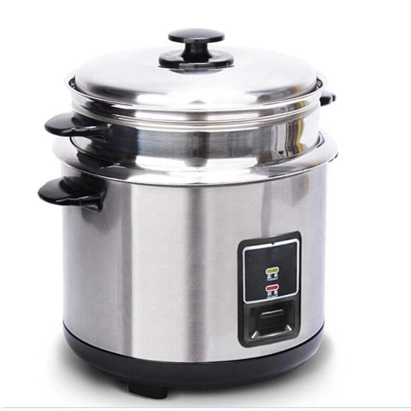 201 304 Stainless Steel Automatic Cooking and Warming System Straight Rice Cooker