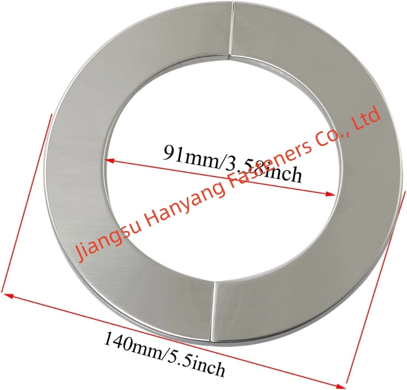 Split Flange Stainless Steel Circular Orifice Plate Water Pipe Cover Accessories