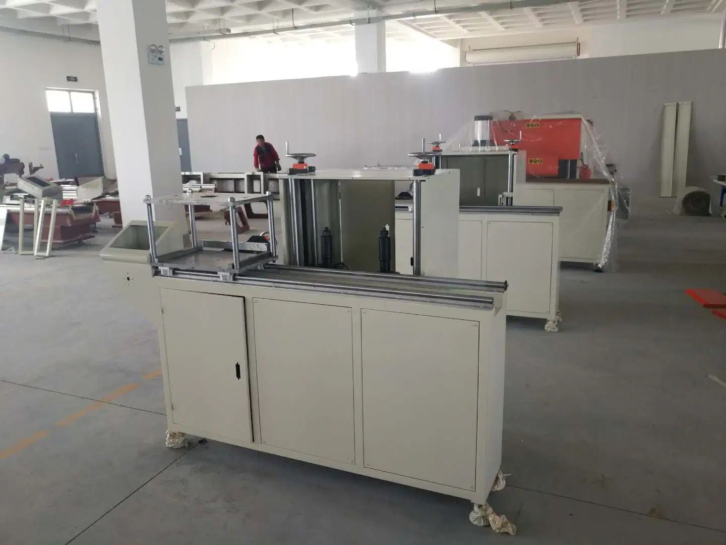 UPVC Aluminum End Milling Cutting Machine