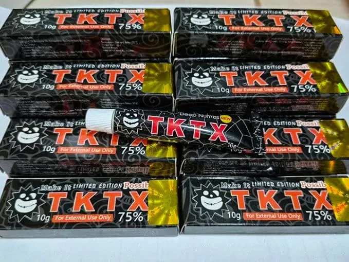 Art du corps Factory10gram organique naturel Tktx Tattoo crème nourrissante Réparer le vrai Tktx Tattoo Original crème beurre Balm