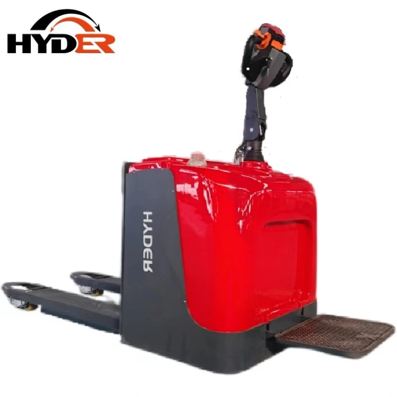 Camión de paletas Hyder Full Electric con EPS y pedales 2500kg 2,5T Logística de almacenes