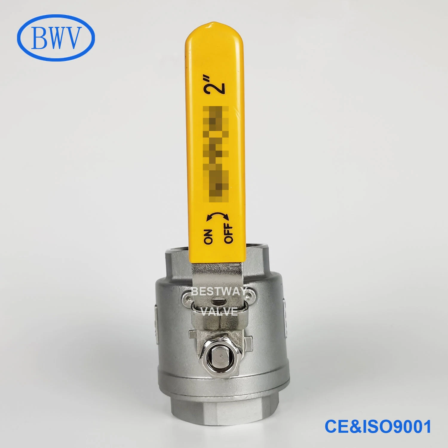 1000wog/1000psi Pn63 CF8 CF8m 304 316 Wcb NPT/BSPT/BSPP Thread End Industrial 2PC Stainless Steel Manual Floating Ball Valve