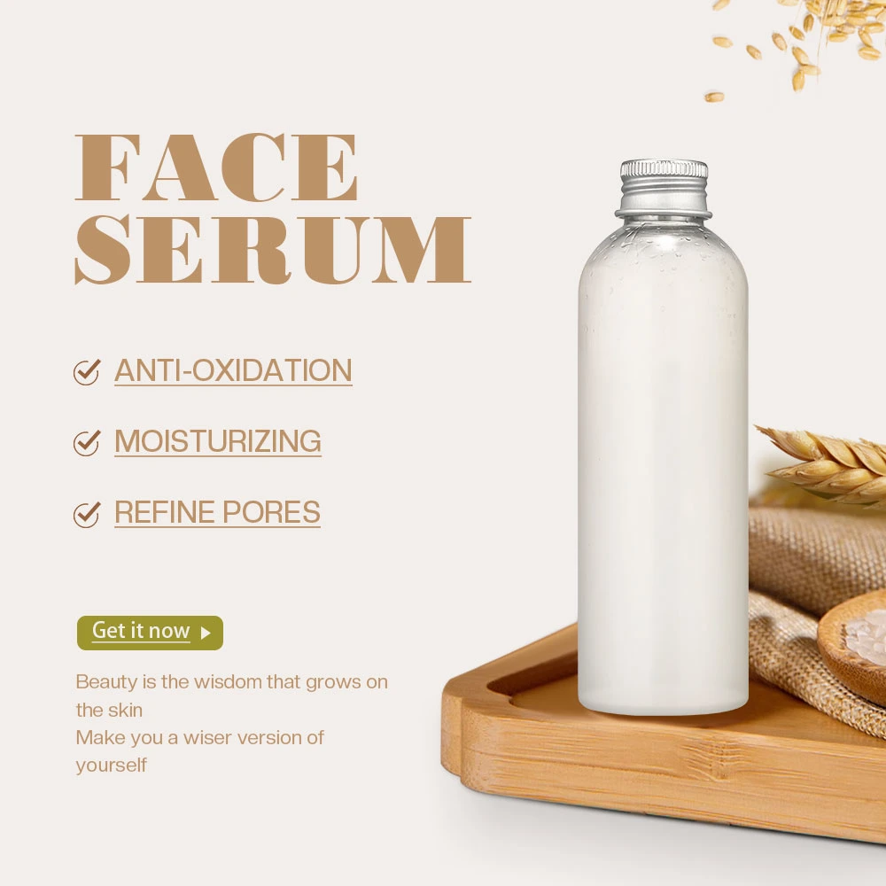 Facial Anti Aging Anti Acne Skin Care Set Organic Natural Face Care Private Label Whitening Rice Skincare Set