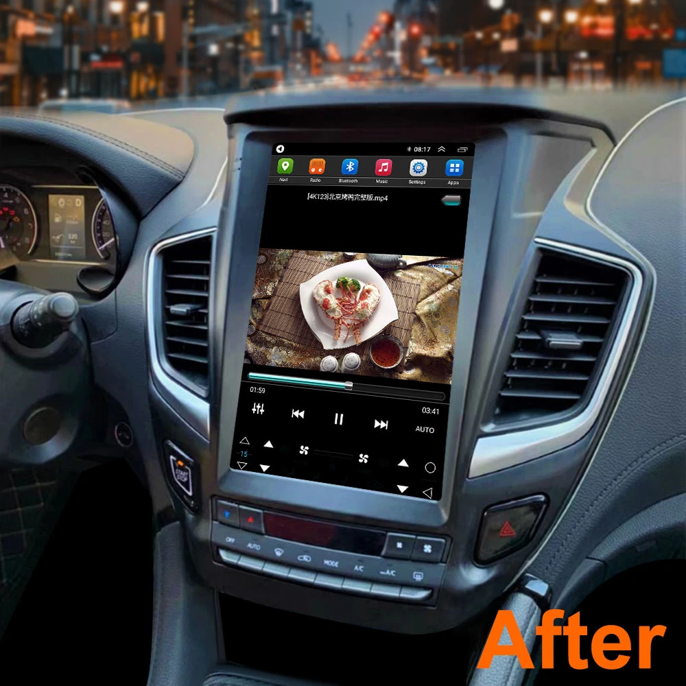 12.1 Inch Car Radio Android Auto Stereo Multimedia Player for Dongfeng Ax7 6+128GB GPS Wireless Car-Play