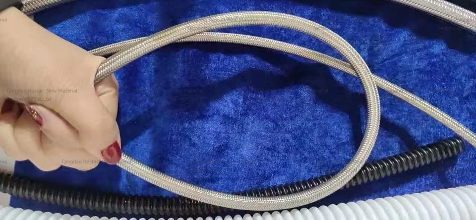 High Pressure Hydraulic Hose High quality/High cost performance  PTFE Braided Two Layer Convoluted Tube