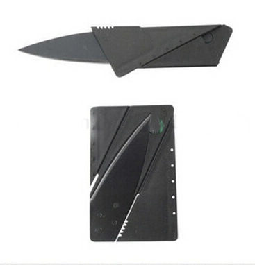Нож кредитная карта или карта формы ножа / Карта