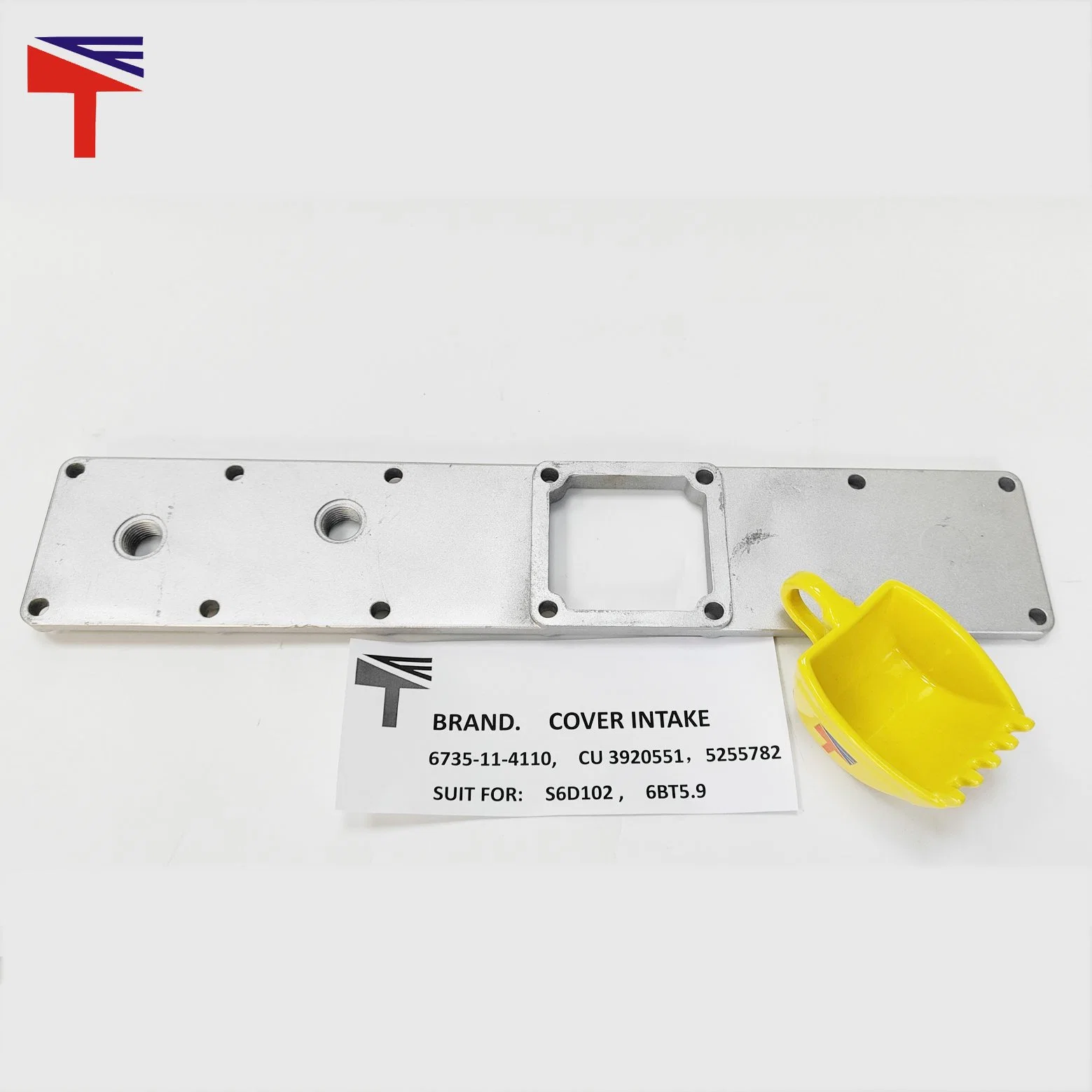 Machinery Engine Parts Cover Intake 6735-11-4110 3920551 5255782 for Engine S6d102 6bt5.9