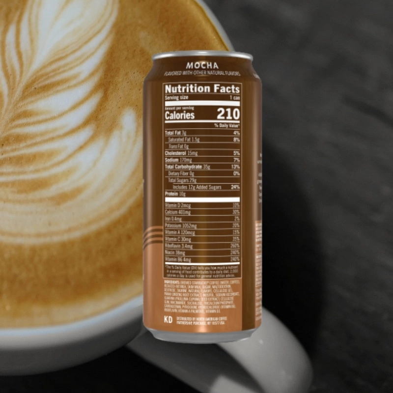 African Bean melhor qualidade amostra livre melhor preço Design livre Label Natural Modern Factory 250ml Coffee