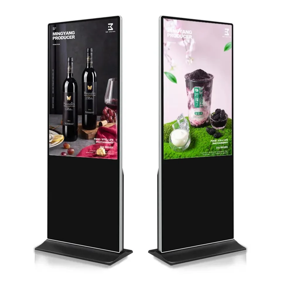 Напольные рекламные плеер внутри цифровой киоск ОС Android Digital Signage и дисплей