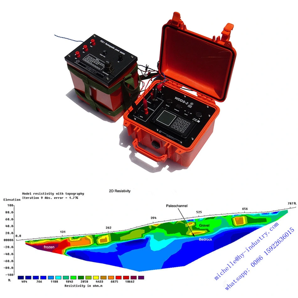 Geophysical Resistivity Meter for Underground Resources Detector Water Finder Geographic Instrument Geophysical Equipment Price