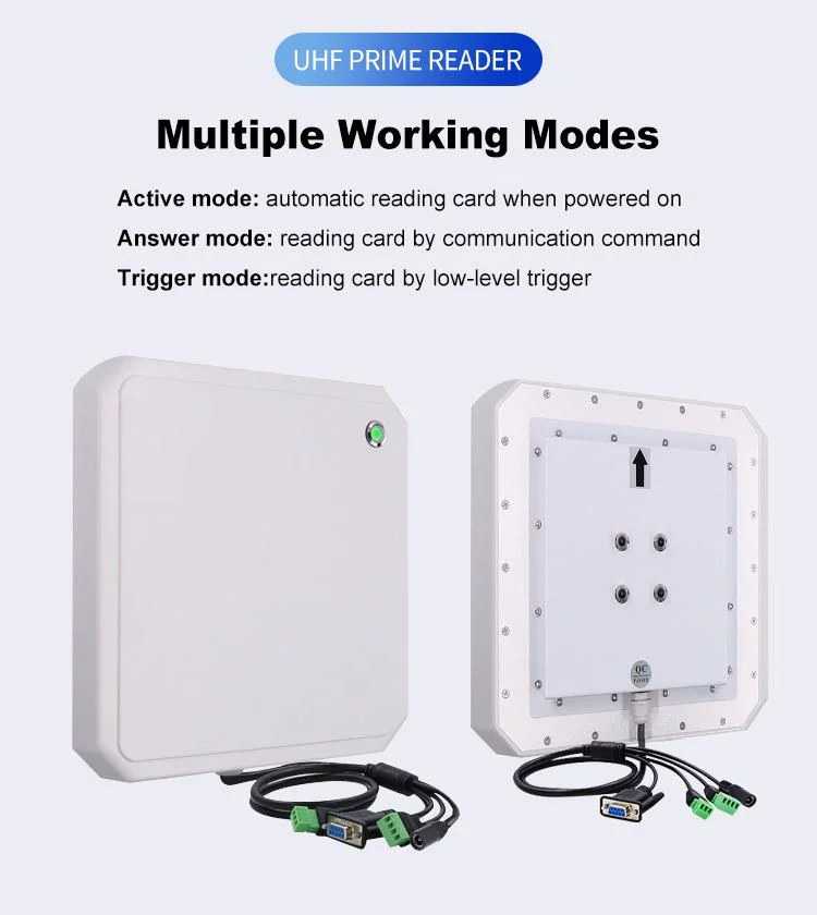 Long Range Multiple Country Languages 15 Meters Impinj R2000 Integrated Reader for Warehouse Management UHF RFID Reader