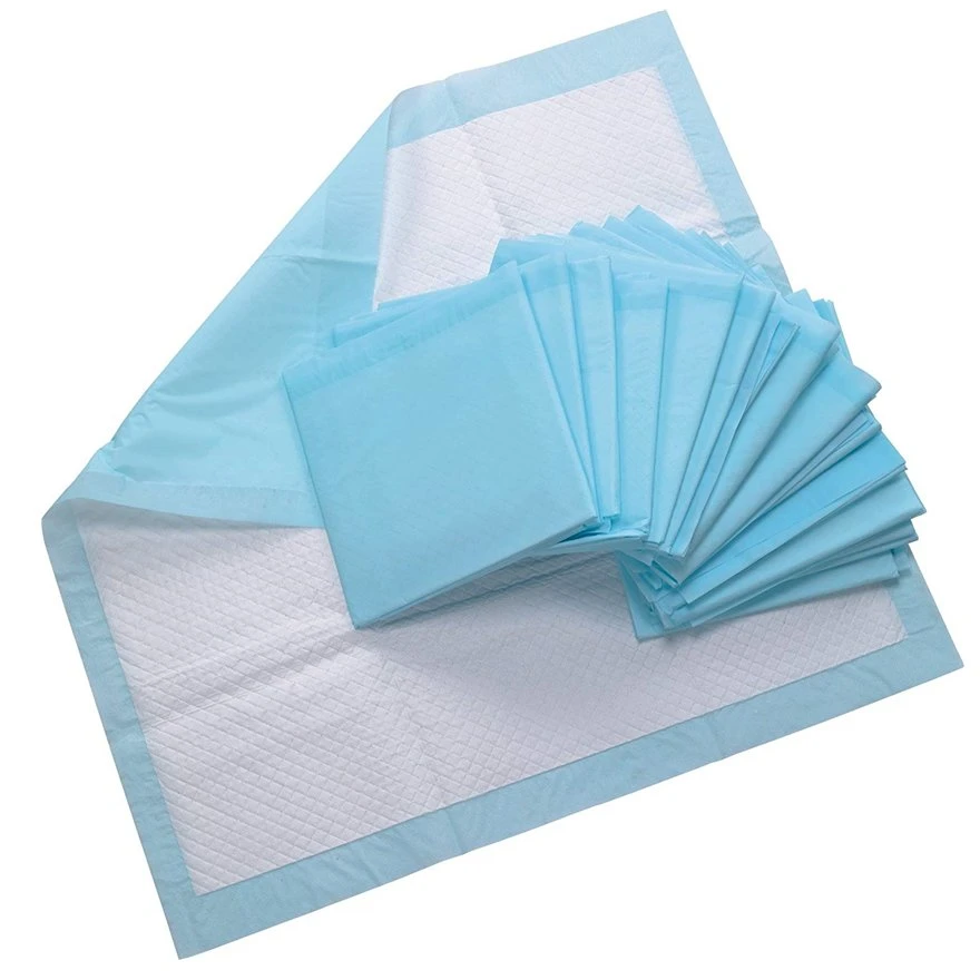 Venda por grosso de pás impermeáveis Super absorvente Underpad sanitários estanques Almofada de Maternidade