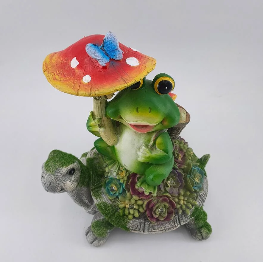 OEM New Fashion Frog Polyresin Craft