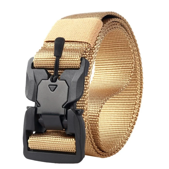 Custom Adjustable Police Man Combat Duty Outdoor Nylon Webbing Army Military Style Tactical Belt