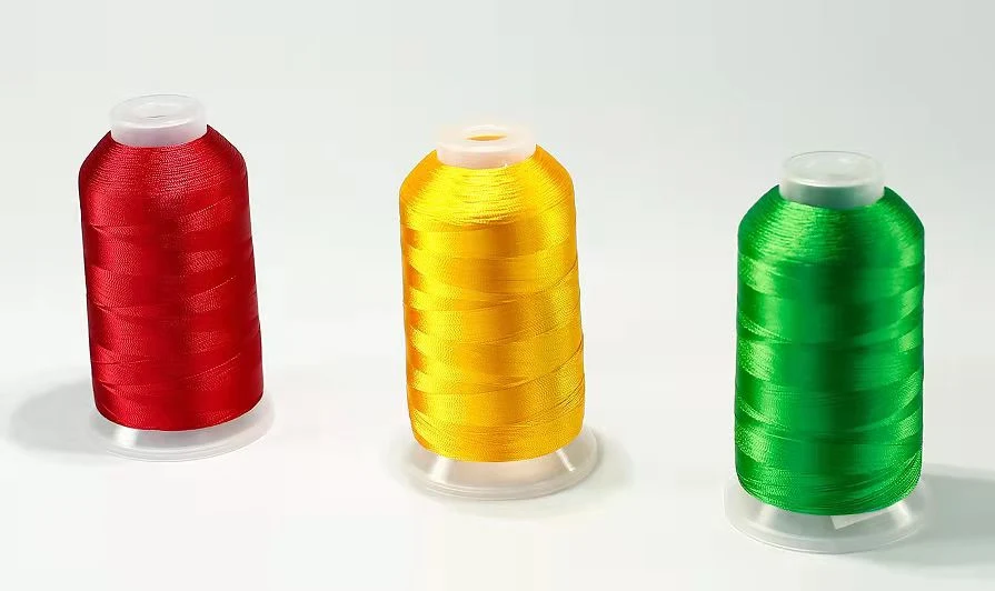 Polyester Yarn High Strength Rayon Yarn for Embroidery Thread in Home Textile