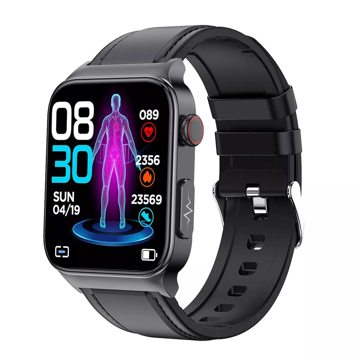 Herren Full Touch Screen Sport Fitness Geeignete Smart Watch