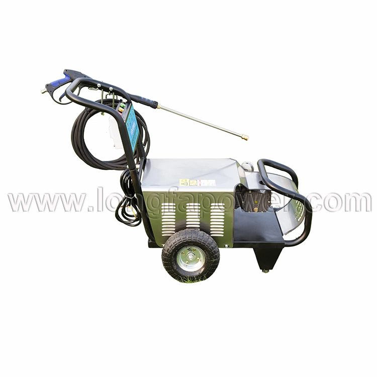 Elemax 3600psi 50Hz 60Hz 220V 380V Portable Electric Mobile Home High Pressure Cleaning Car Washer Washing Machine Equipment for Garden Sale Price