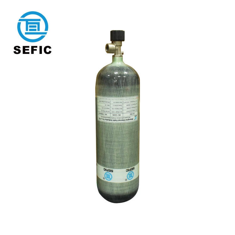 9L 6.8L Sefic Put Into Carton, Then Packed by Wooden Box Inocom Pcp Tank Carbon Fiber