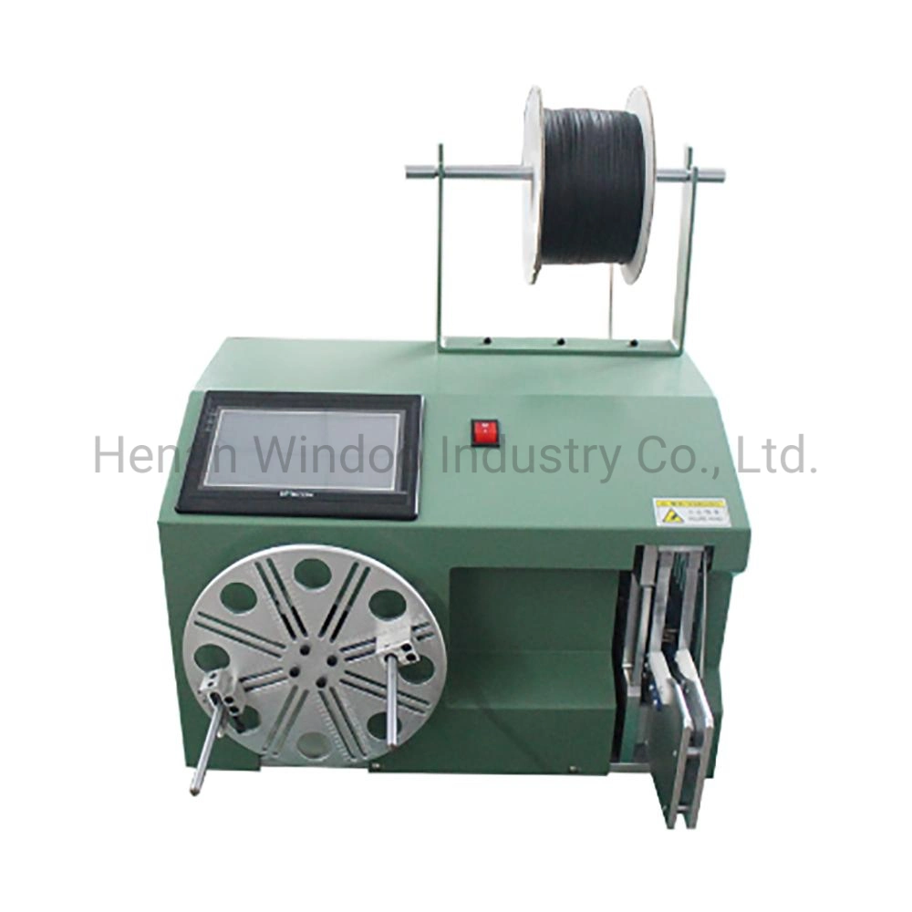 Automatic Cable Tie Coil Winding Wire Bunding Machine Meter Count Coil Wire Winding and Binding Tying Machine