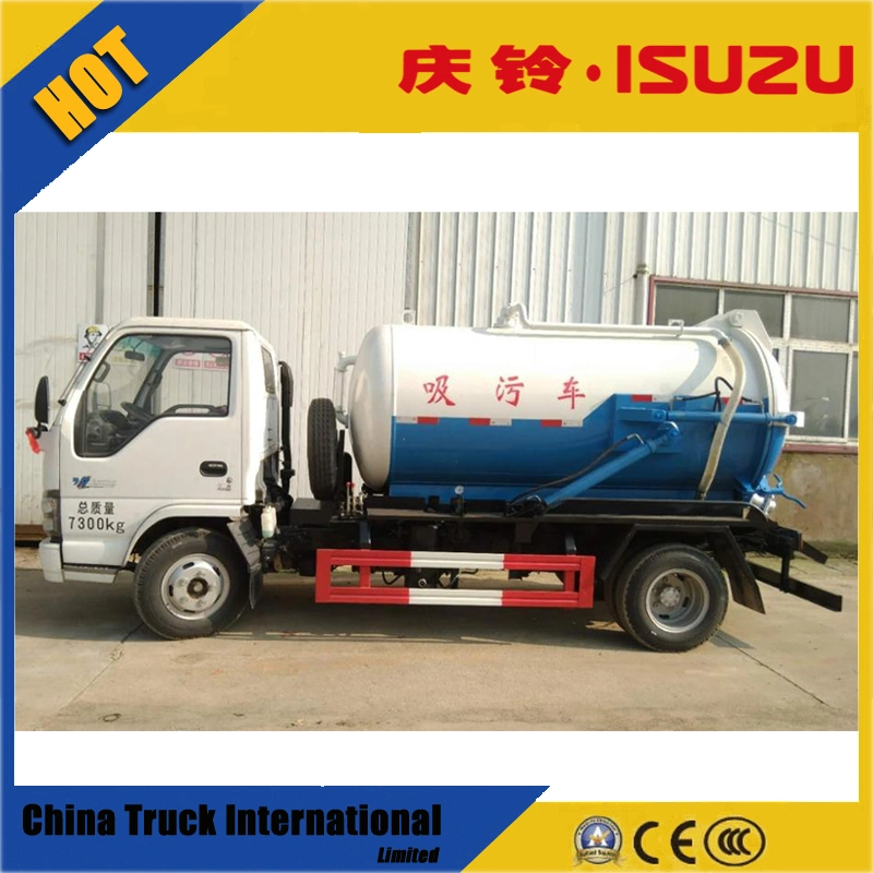 Npr 600p 4*2 120HP Vacuum Special Vehicle