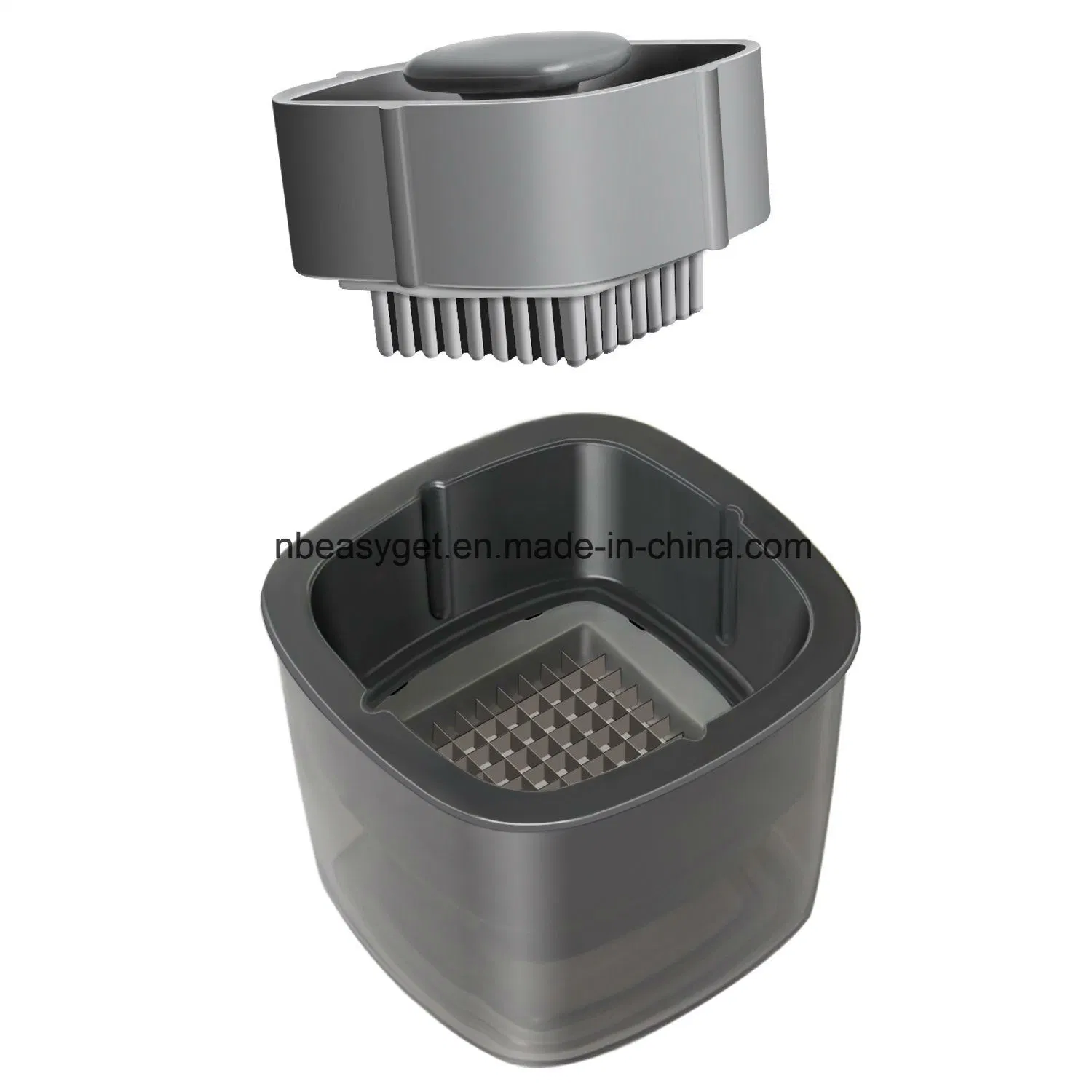 Garlic Chopper, Garlic Crusher Chopper, Garlic Press, Mini Chopper. Mincer Slicer Dicer Grater Miniature Alligator Anti-Rust, Best Kitchen Assistant Esg10123