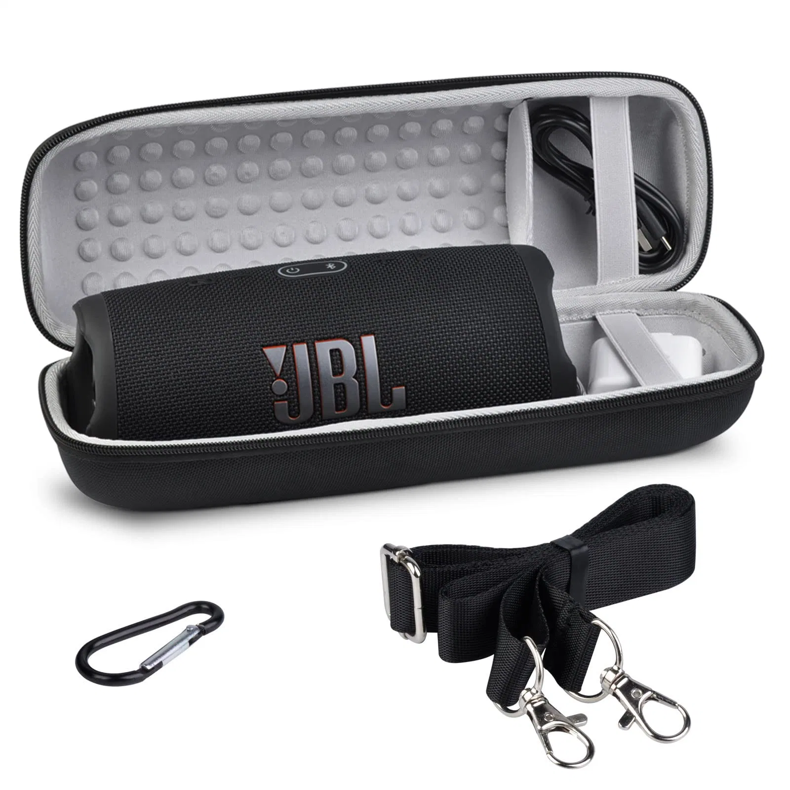 Hard Travel Case for Jbl Charge 4/Jbl Charge 5 Wireless Bluetooth Speaker Protective Carrying Case