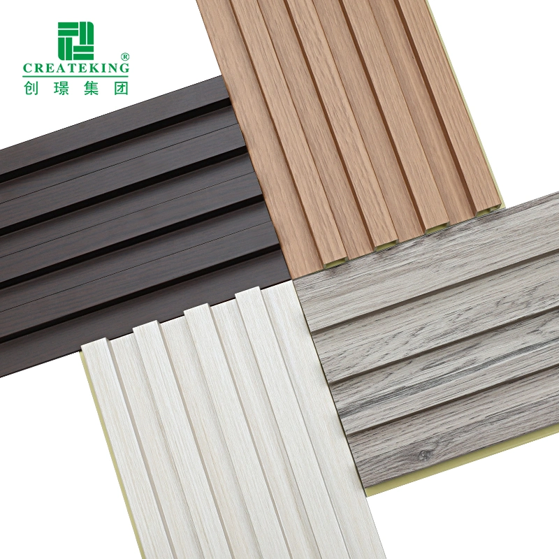 Foshan Factory Popular Fluted Wall Panel WPC Wall Panels for Background Decoration