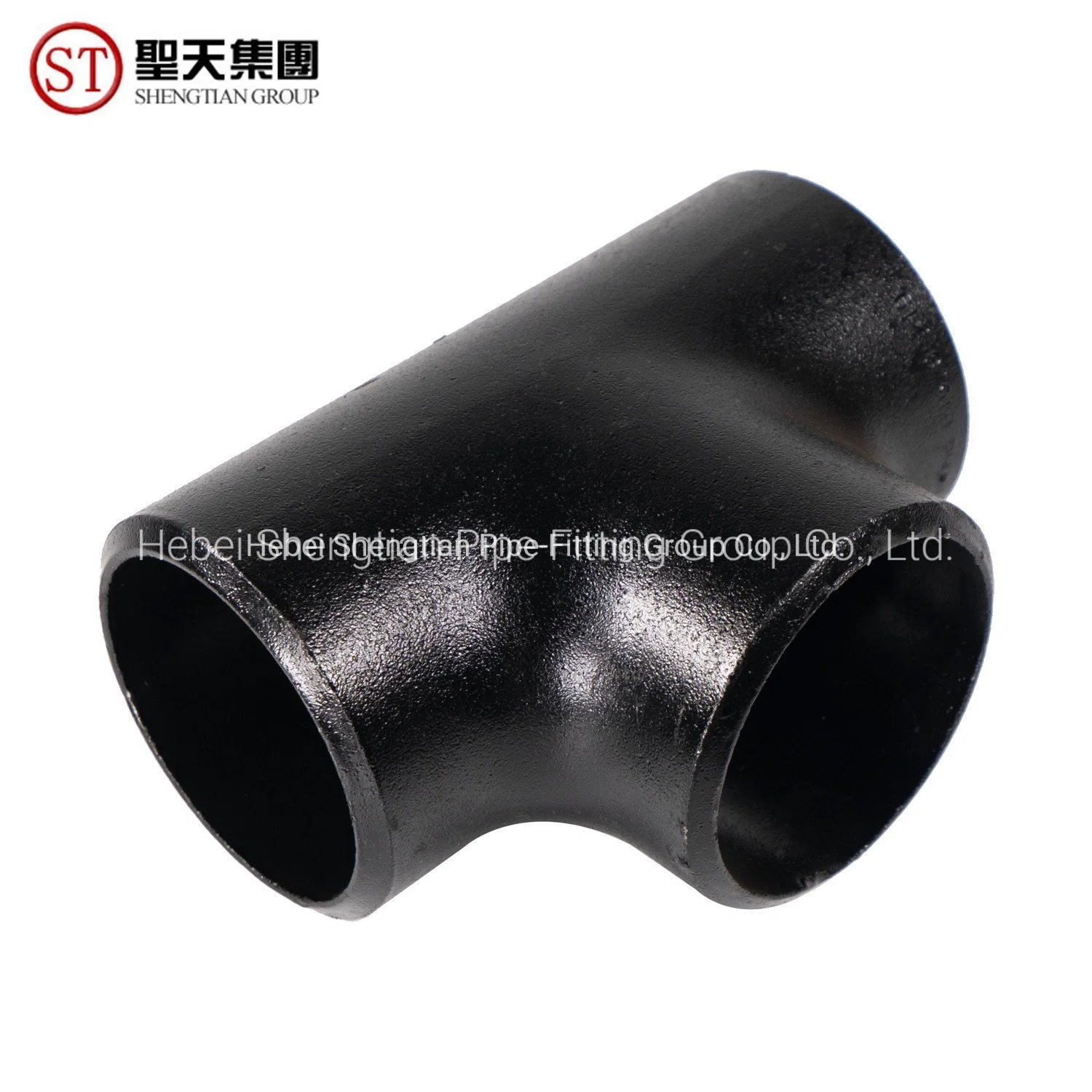 Thermofusion HDPE Equal Mild ASME B16.9 Wpb Reducing Seamless Forged Carbon Steel Butt-Welding Pipe Fitting Straight Reducer Tee