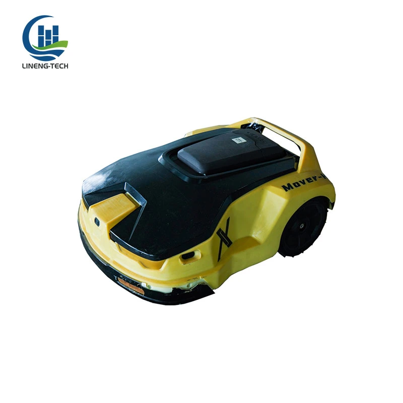 Lineng GPS Mower Autonomus Cordless Height Adjustable Handles Magnetic Field Assited Navigation WiFi APP Connected