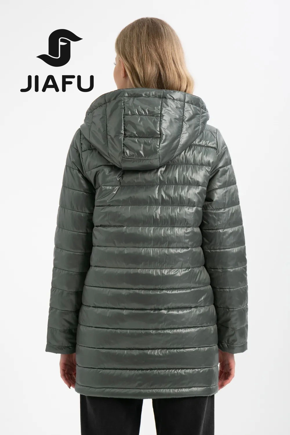 New Design Fashion Women Customized Light Weight Casual Quilted Padding Jacket Coat