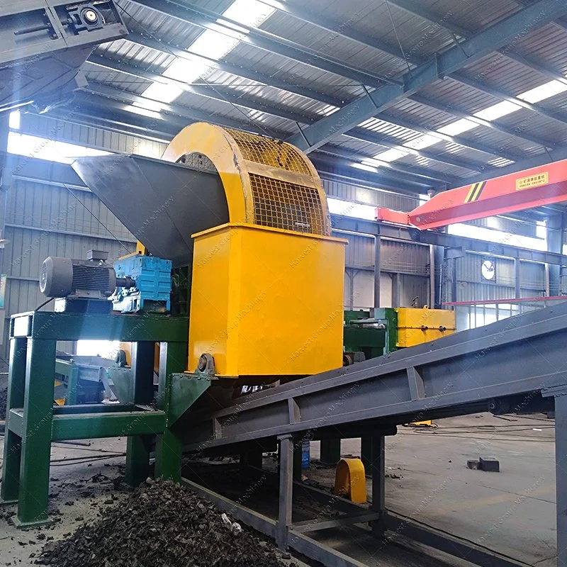Tyre Cutting Machine Car Tires Recycling Plant Tyre Recycle Plant Machine