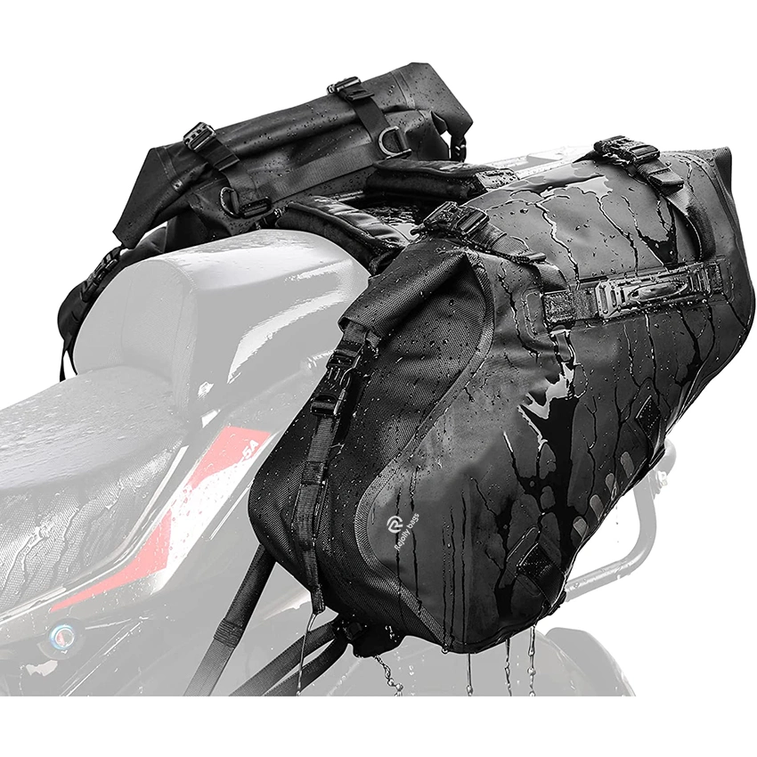 Waterproof Motorcycle Saddlebags Cycling Side Saddlebags Pannier Bag