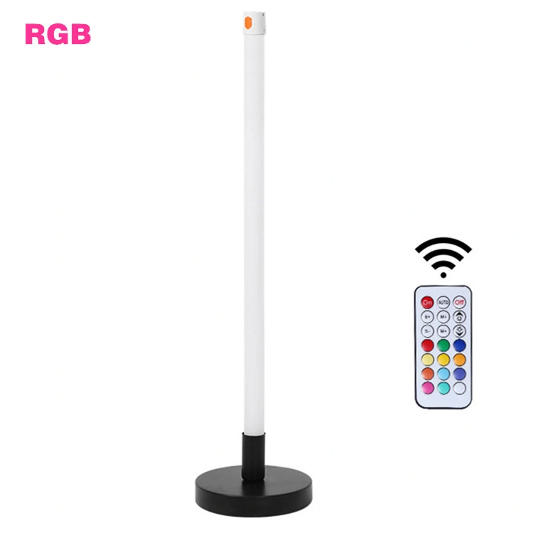 Handheld Portable USB Rechargeable Remote Control LED RGB Tube