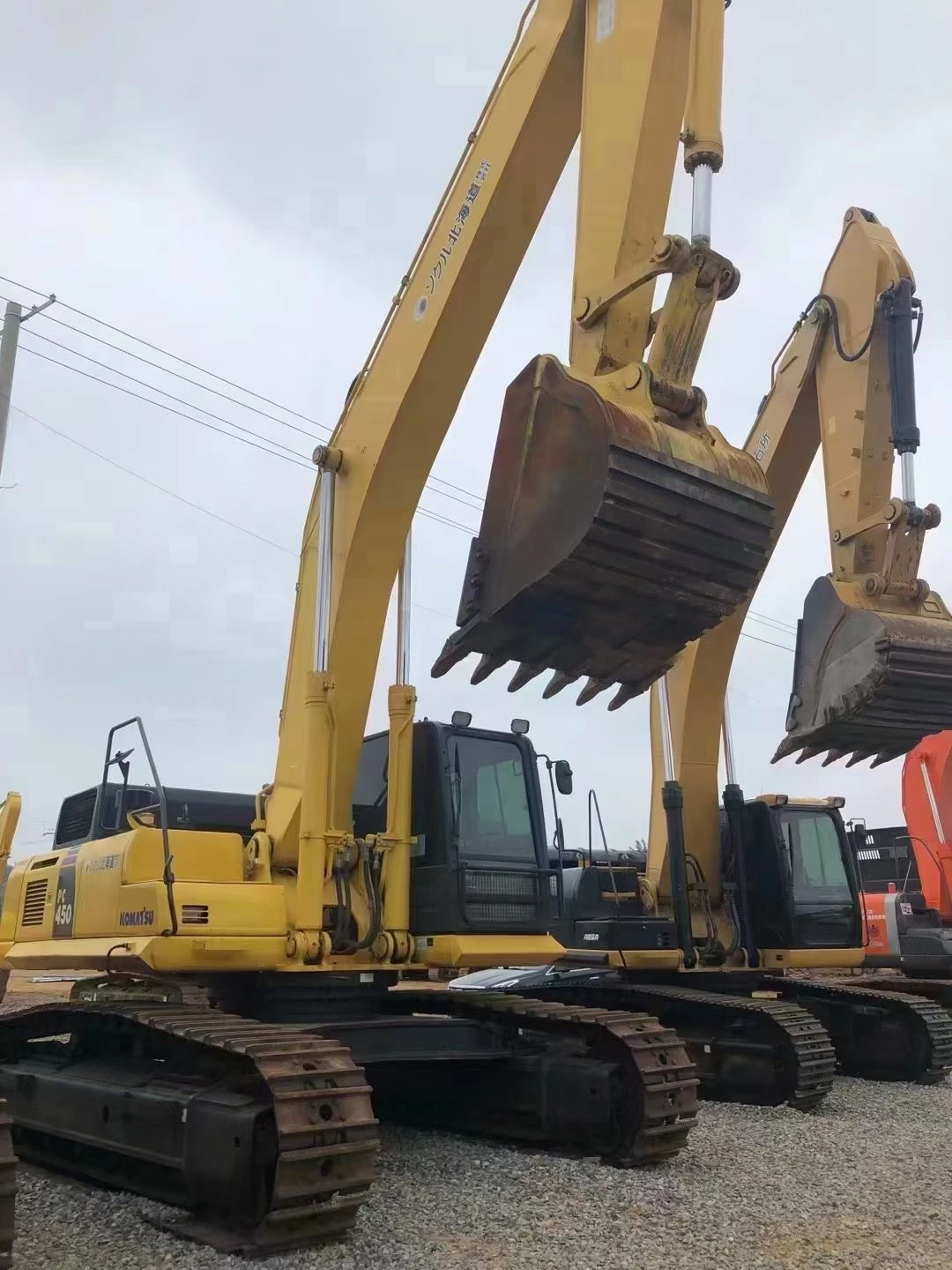 Heavy Duty Excavators 45t Second Hand Excavators Excavadora Usada Japan Original Construction Machine Equipment PC400-7 PC450-8