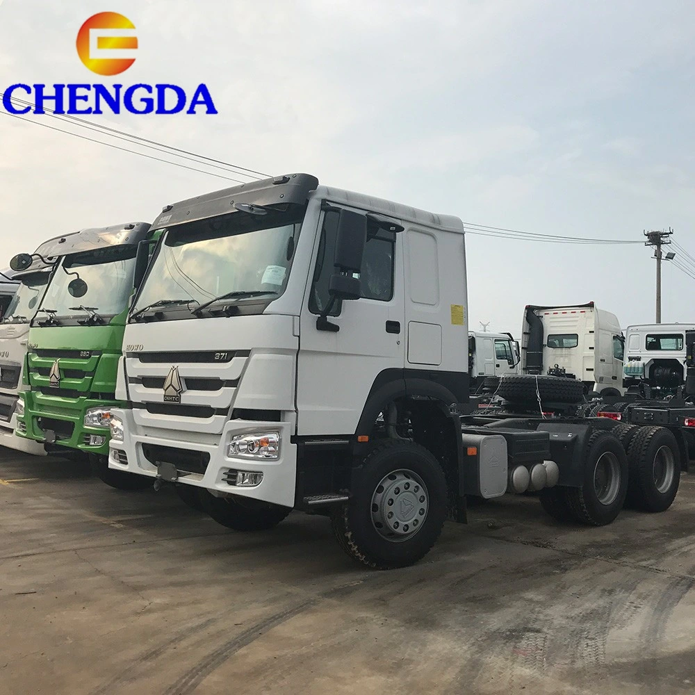 371HP 420CV Animadora Tráiler Jefe Carretilla para África