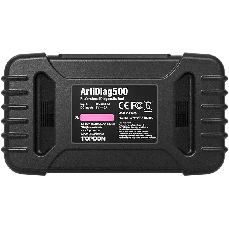 Topdon Artidiag 500 Car Diagnostic Tools OBD2 Scanner Engine/ABS/SRS/Transmission Automotive Tool OBD2 Code Reader Free Update