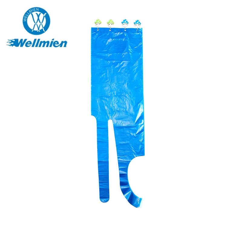 High quality/High cost performance China Supplies Waterproof Dustproof Anti-Fouling Disposable Plastic LDPE HDPE Garden Apron for Restaurant Seafood Poly