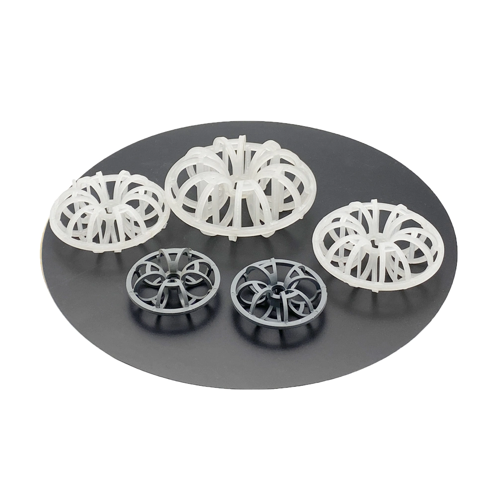 Tellerettenring aus Kunststoff, PP/PVC/CPVC/PVDF/RPP (Luftschrubben) Teller Rosette Ring Tellerettes