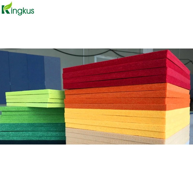 Sound Absorbing Interior Decorative Polyester Fiber Acoustic Wall Panel