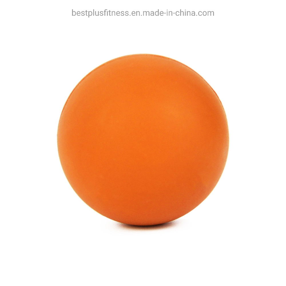 Silicone Rubber Lacrosse Ball Feet Massage Back Trigger Therapy Ball Rubber Massage Roller Ball