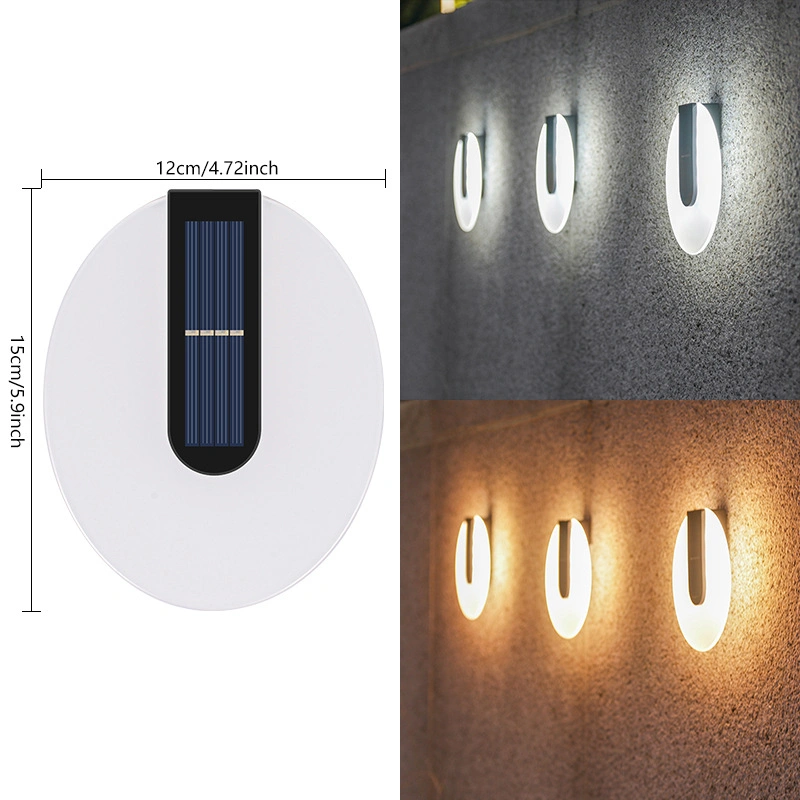 Lumière solaire de jardin - éclairage extérieur à LED étanche