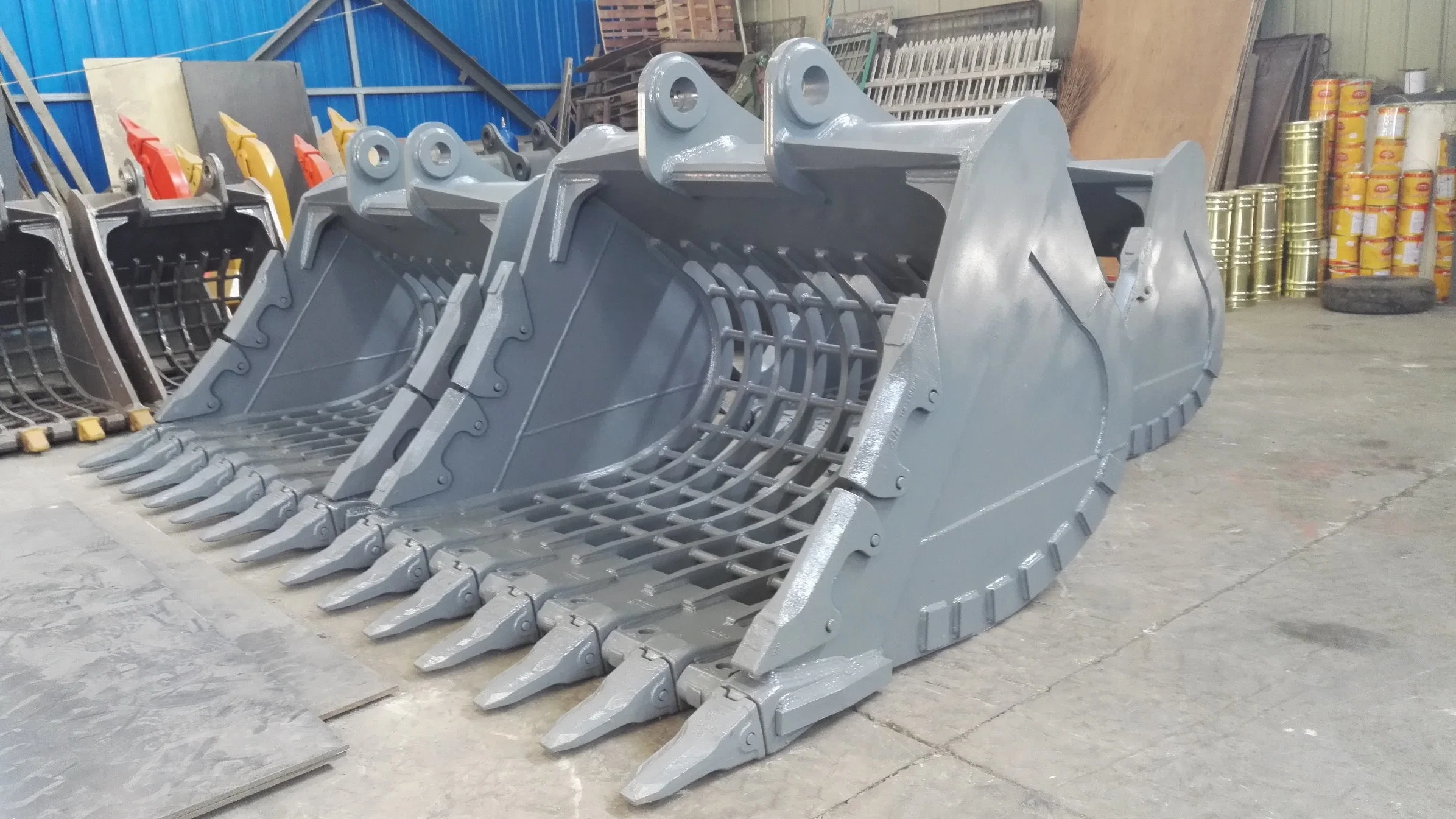 Skid Steer Loaders Skeleton Bucket Rock Bucket Excavator