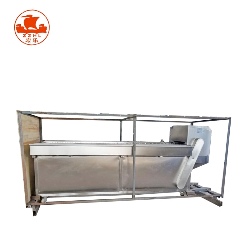 Wood Box 24h on Line Paw Cutting Chicken Claw Peeling Machine