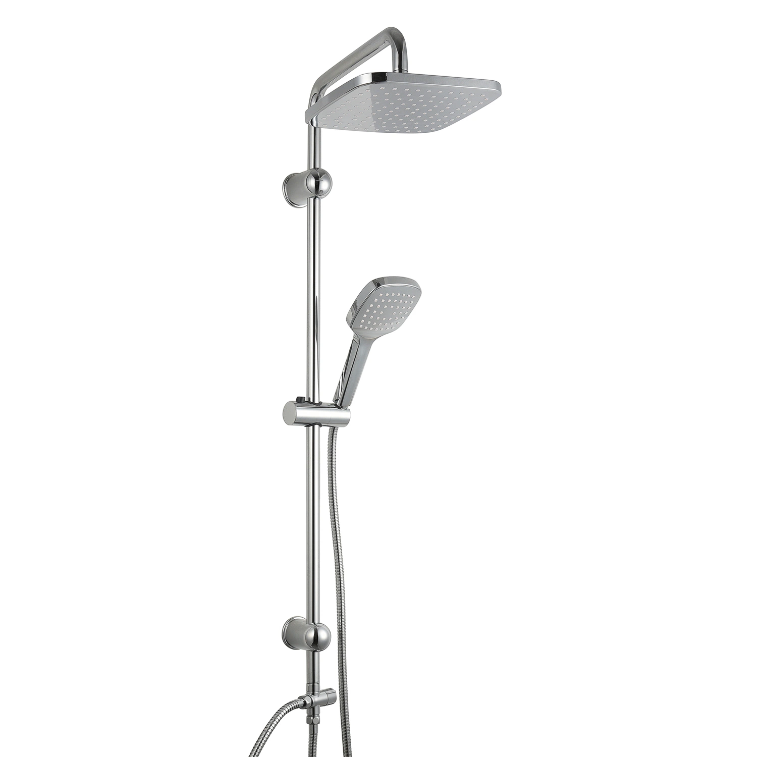 Good Price Chrome Finished Brass Bathroom Hand Rain Shower Set