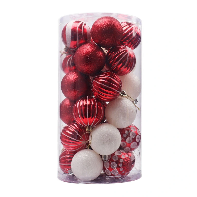 Balls Fly with Luxury Jewelred Bulbs Glass Football 100 Set Outdoor Ornament Wooden Ornaments Lights