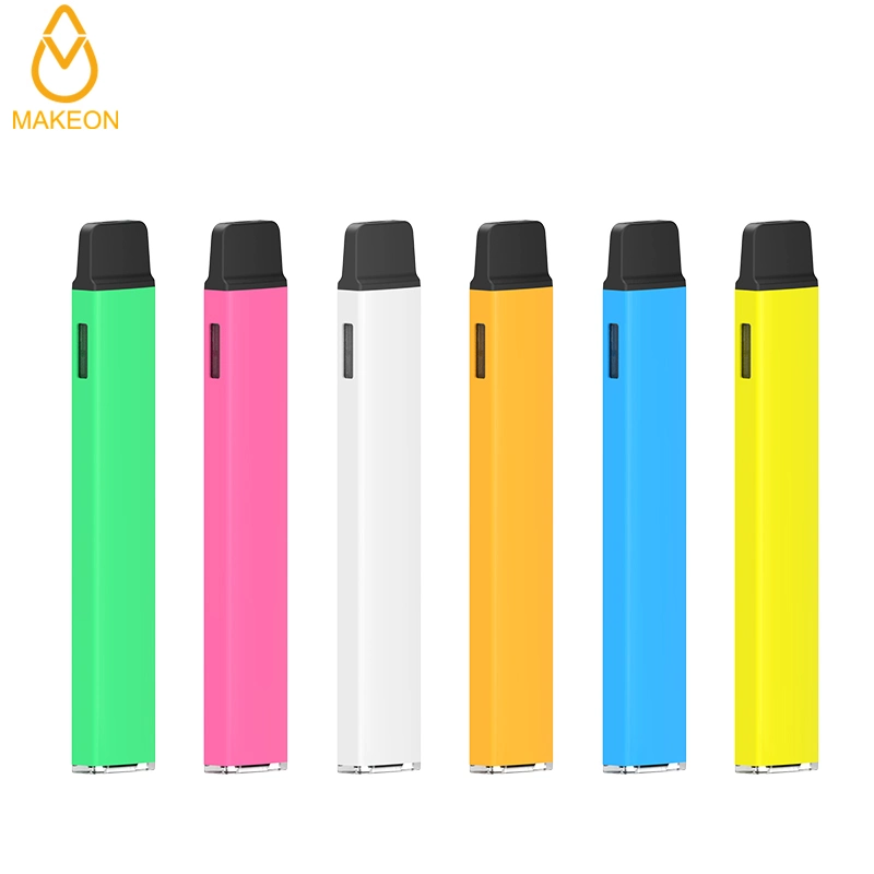 Makeon desechable VAPE Pen APOD punta plana recargable 350mAh batería