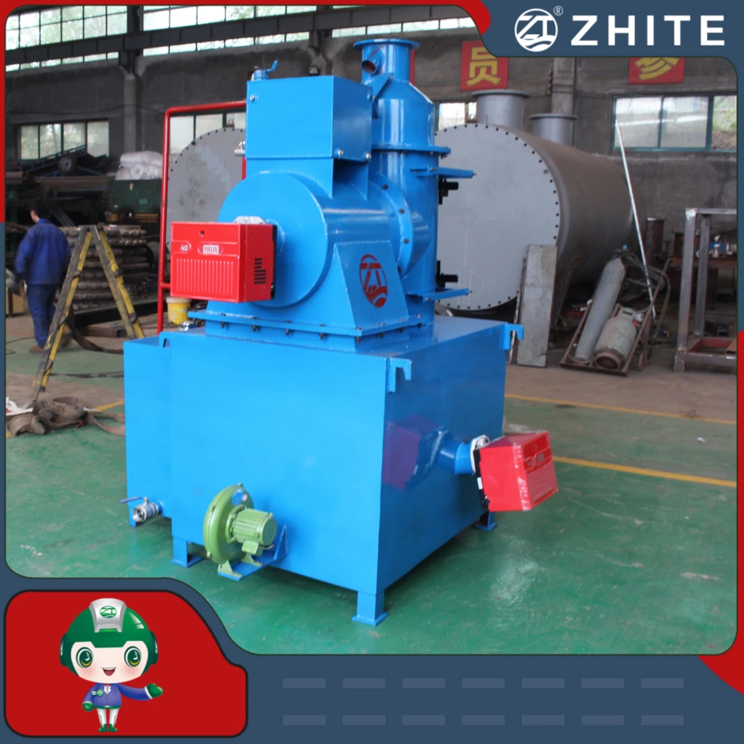 Smokeless Solid Waste Industrial Garbage Incinerator Medical Waste Treatment Equipment